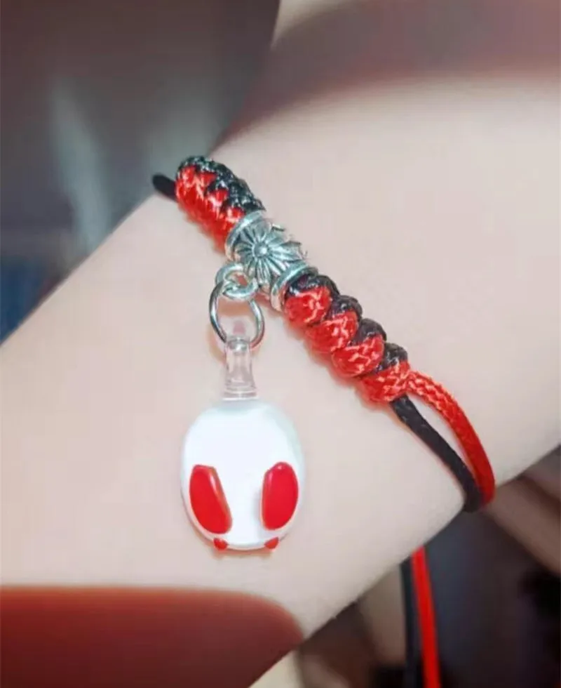 Mo Dao Zu Shi Cosplay Rabbit Bracelet Anime Grandmaster of Demonic Cultivation Wei Wuxian Lan Wangji Handmade Bracelet Jewelry