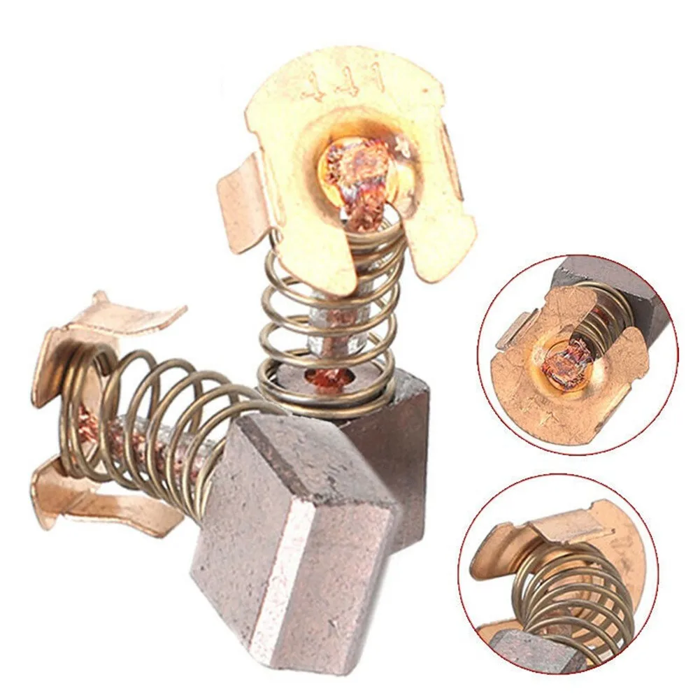 Escovas de carbono para substituição em escovas de carbono, escovas de carbono para os modelos mkt cb141, cb431, dtw450, dss611, dss610, bss611, bss610, com 10 peças