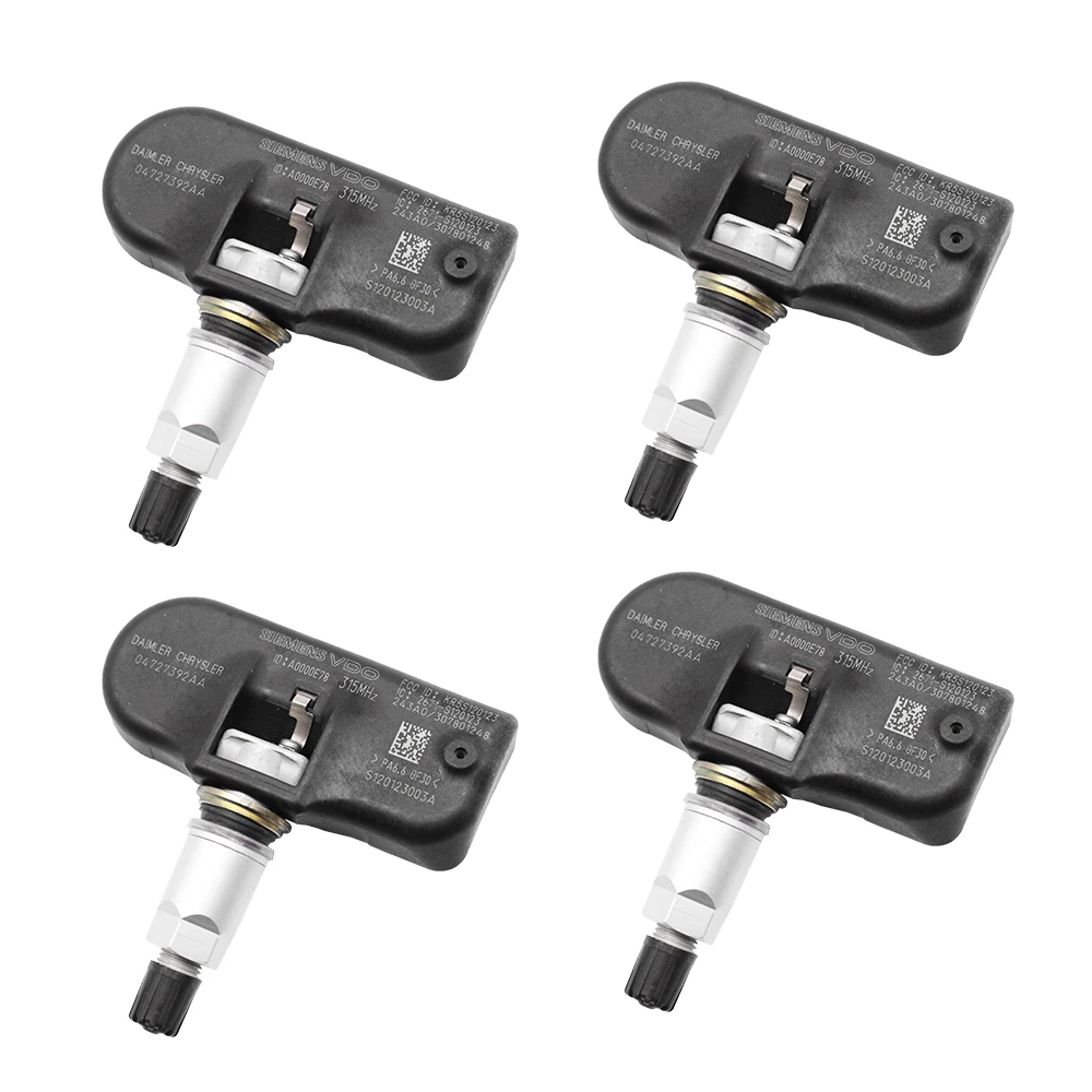 

Датчик давления в шинах для DODGE CARAVAN PACIFICA 315 МГц система контроля давления в шинах TPMS датчик 04727392AA 04727392AE