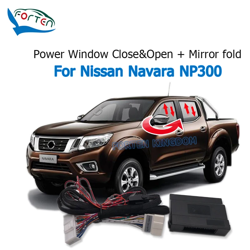 

Forten Kingdom Car Mirror Fold Auto Window Close Open Kit Module For Nissan Navara Frontier NP300 2016-2022