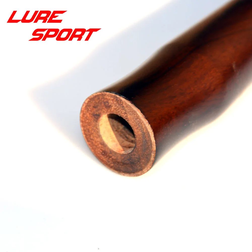 LureSport Wood Handle 11cm Finger shape Black Brown Wood grip Rod Building Component Repair Pole DIY Accessory