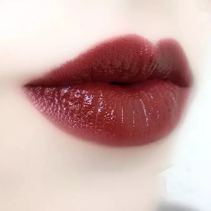 Polvo de lápiz labial de Color rojo vino para maquillaje cosmético, pigmento de brillo de labios de larga duración, polvo de Mica, 1g por botella