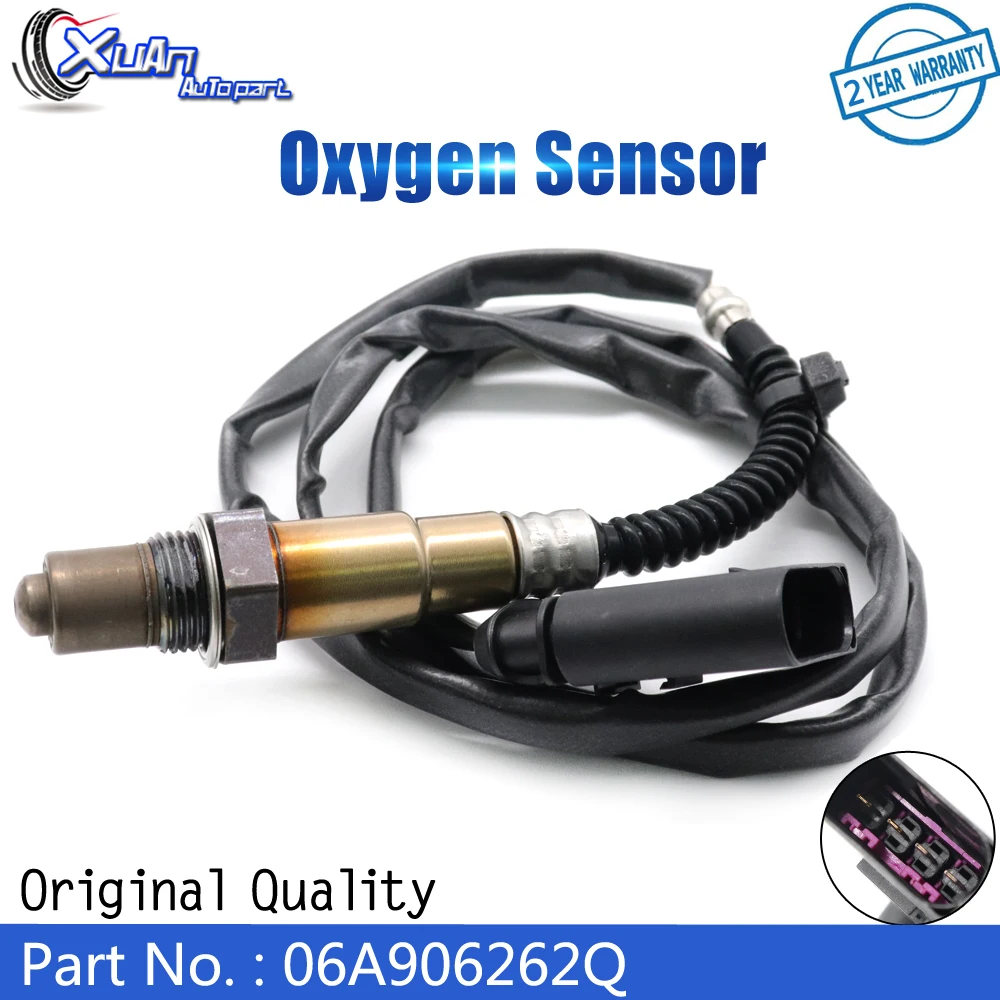 

XUAN Air Fuel Ratio Sensor O2 Oxygen Lambda Sensor 06A906262Q For AUDI A4 A8 TT BENTLEY CONTINENTAL PORSCHE CAYENNE