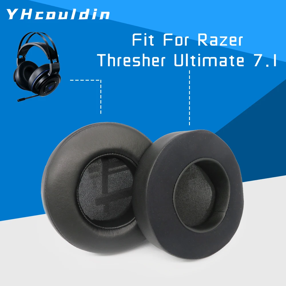 YHcouldin Earpads For Razer Thresher Ultimate For PS4 / Xbox Gaming Headphone Xbox One / Playstation 4 Accessaries Parts