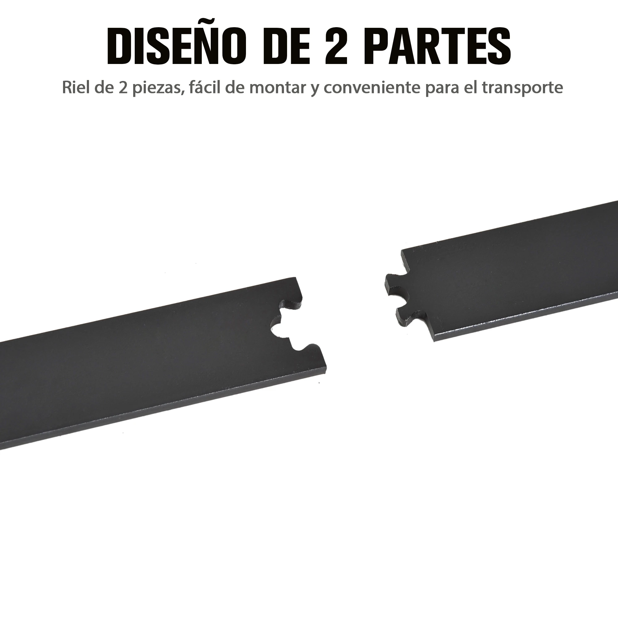 Kit hardware HOMCOM 200cm door racer per 1 porta 100cm