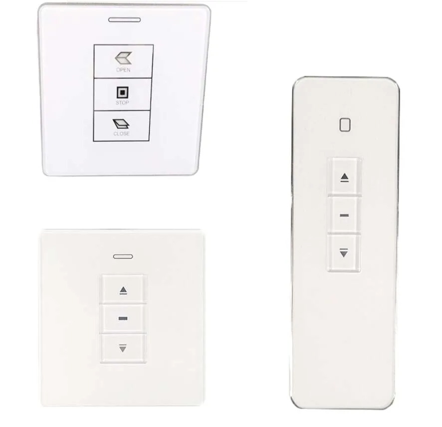 fire alarm safety remote wall wifi switch for 24VDC electric automatic chain window shutter opener actuator