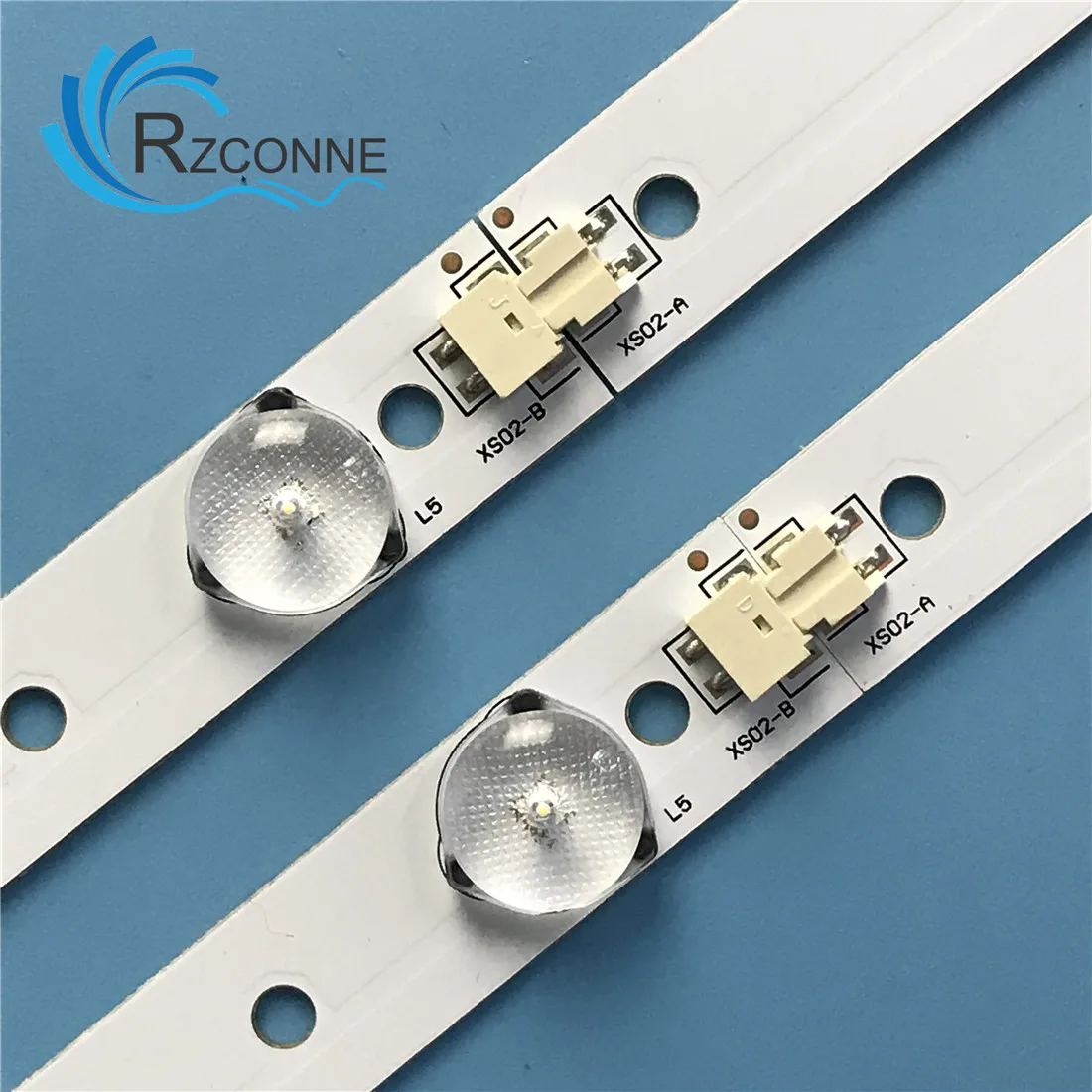 Faixa de led para retroiluminação, 755mm, 9 lâmpadas para elemento de tv de 40 polegadas, moda urbana, eleftpocket 40e700