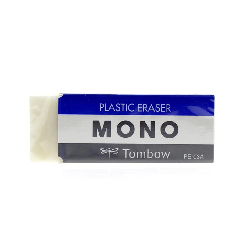 1pcs Tombow MONO Series Art White Drawing Eraser PE-01A | PE-03A Student Eraser Soft Clean Clean