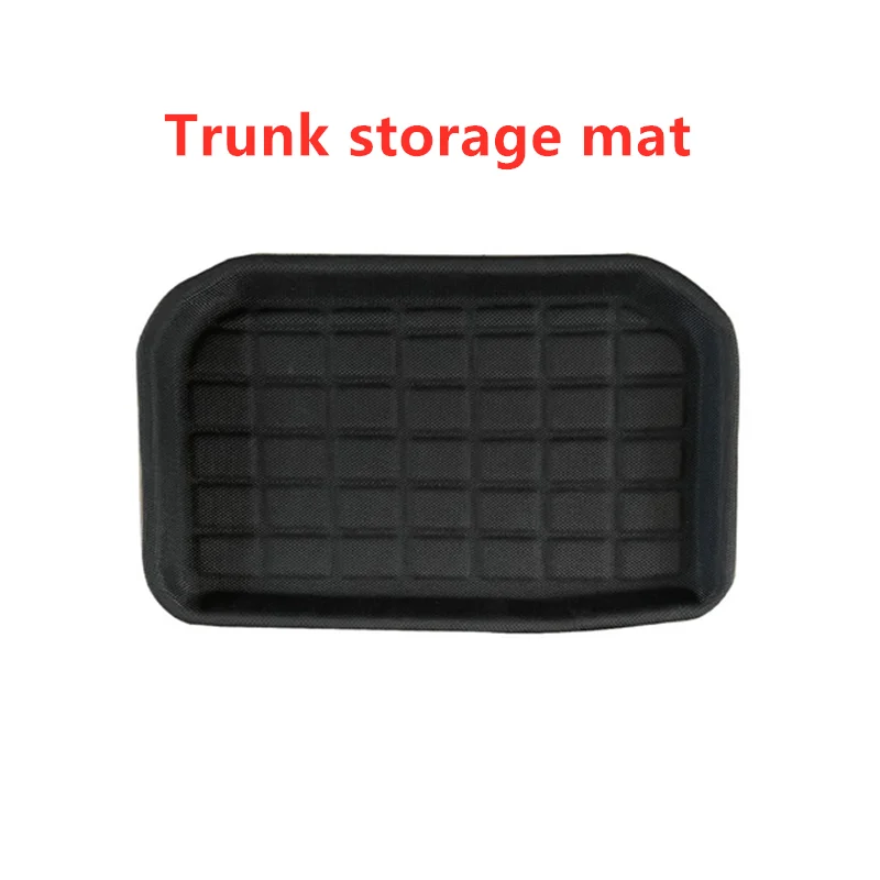 XPE All-weather 3D Cargo Liner posteriore tronco Mat anteriore Frunk Storage Box Mat antiscivolo facile da pulire fodere per Tesla Model Y