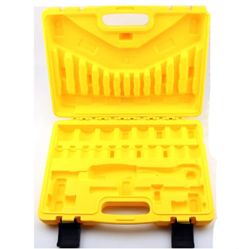 1Pcs Hardware Tool Empty Box Socket Set Storage Box Ratchet Wrench Set Storage Box for Placement Of Auto Repair Tools