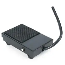 1pcs TFS-1 interruttore a pedale SPDT 1 interruttore a pedale con linea di ripristino automatico 2M e 16cm due calibri a filo