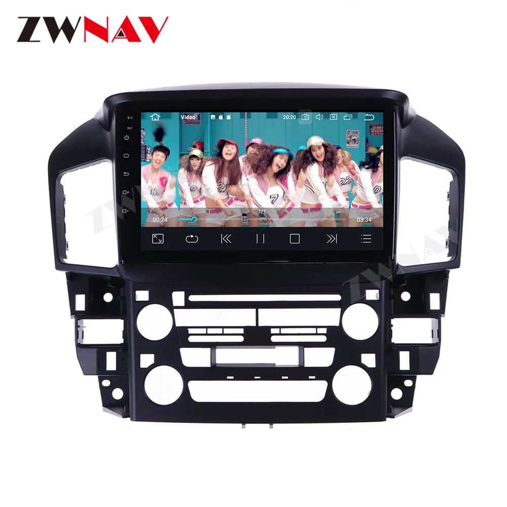 ZWNAV 1 Din Android 10 Car Radio For Lexus RX300 Car DVD Multimedia Player Auto GPS Navigation Bluetooth Radio Automotivo