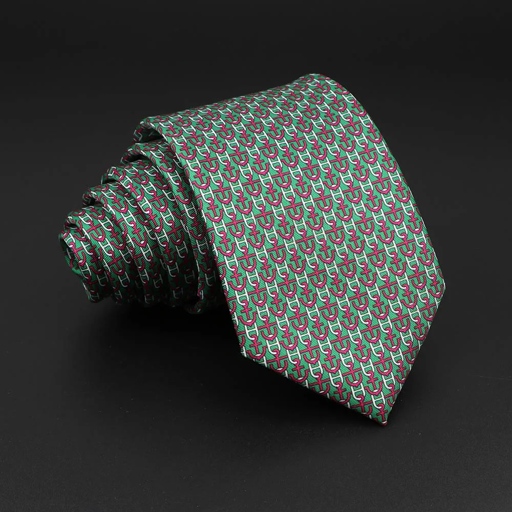 Nouveauté Cravates Formelles pour Hommes, 7cm Doux, Paisley Floral Dots Business Wedding Neck aught Gravatas 03/Wear Accessoire Cadeau