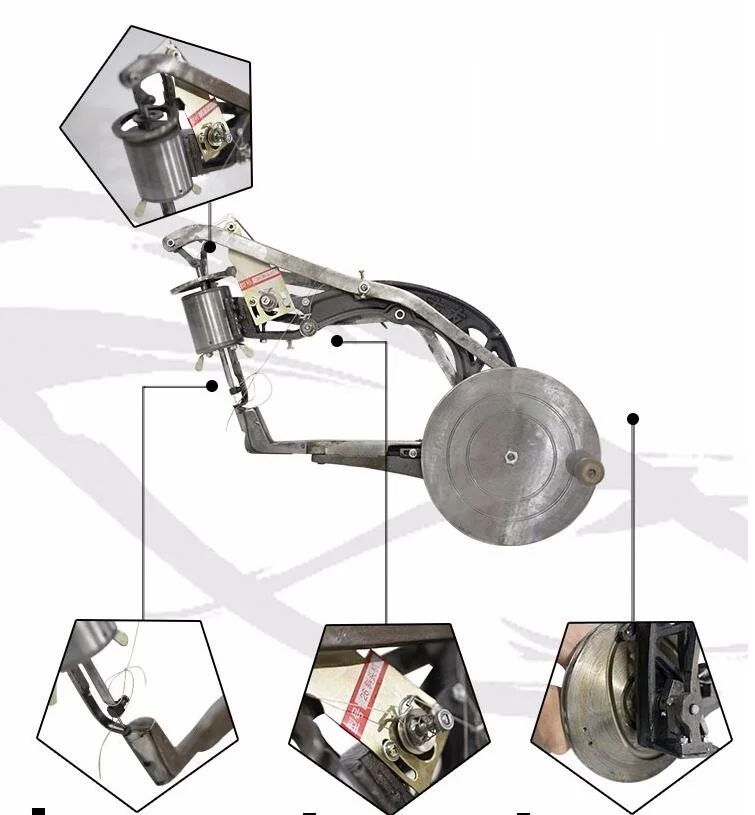 Professionale SL26 bordo della scarpa manuale che ripara la macchina per cucire la scarpa dell\'ago Obolique cucire le scarpe in pelle