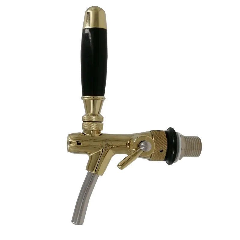 TWELVETAP-Adjustable Beer Tap, Drinking of Barreled Beer Machine Valve, Wine Faucet for Home Bar, Club Brewing, FD-814T