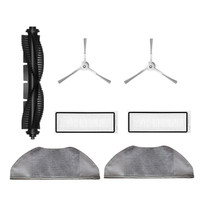 HEPA Filter Central Roll Main Brush Side Brush Mop Cloth Rag for Qihoo 360 S6 Pro S9 X90 X95 Robotic Vacuum Cleaner Parts