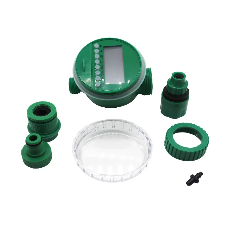 

L336 Garden Water Timer with 1/2/4-Way Hose Splitter Automatic Watering Irrigation Controller Adapter 4/7 8/11 16mm Hose