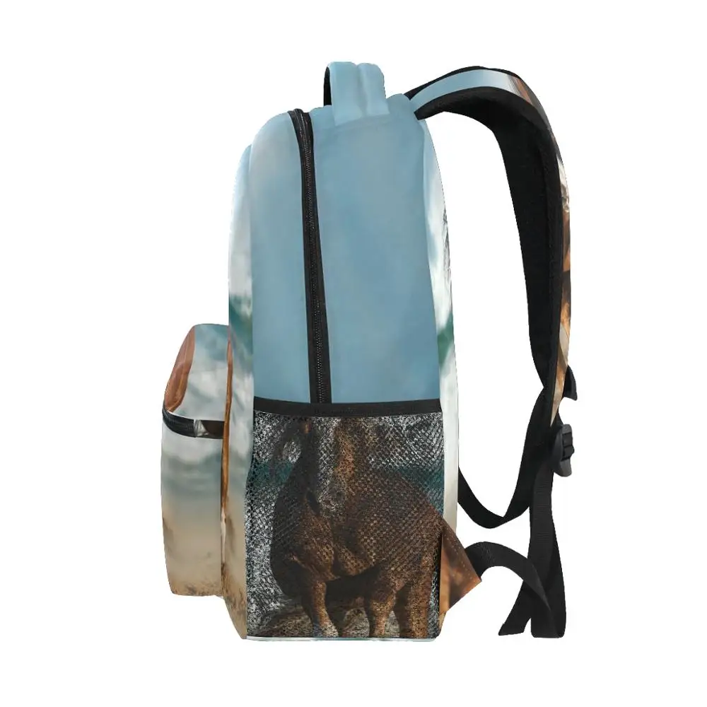 ALAZA Waterproof School bag Backpacks For Boys Horse Print School Bags For Girls Laptop Backpack For Teenagers Schoolbag news