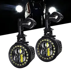 Nowy LED światła przeciwmgielne dla BMW R1200GS R1250GS przygoda GSA1200 1250 YAMAHA Tenere 700 900 TRACER 900 GT motocykl światła pomocnicze