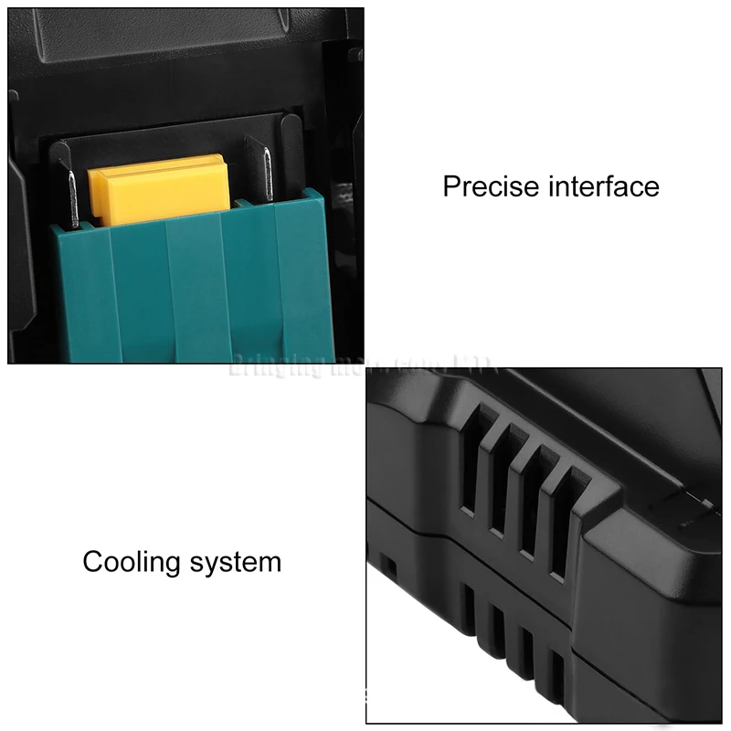 NEW DC18RCT Li-ion Battery Charger 4A Charging Current for Makita 14.4V 18V BL1830 Bl1430 DC18RC DC18RA Power tool EU Plug