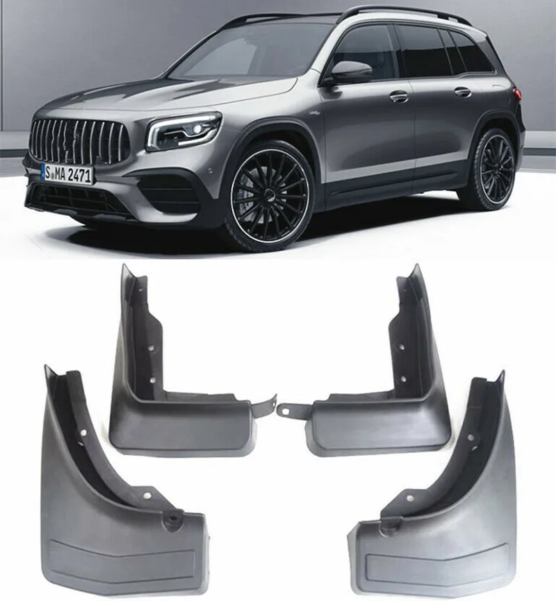 

Car Splash Guards Mud Flaps FIT FOR 2020-2021 Mercedes Benz GLB35 GLB AMG 4pcs/ Set