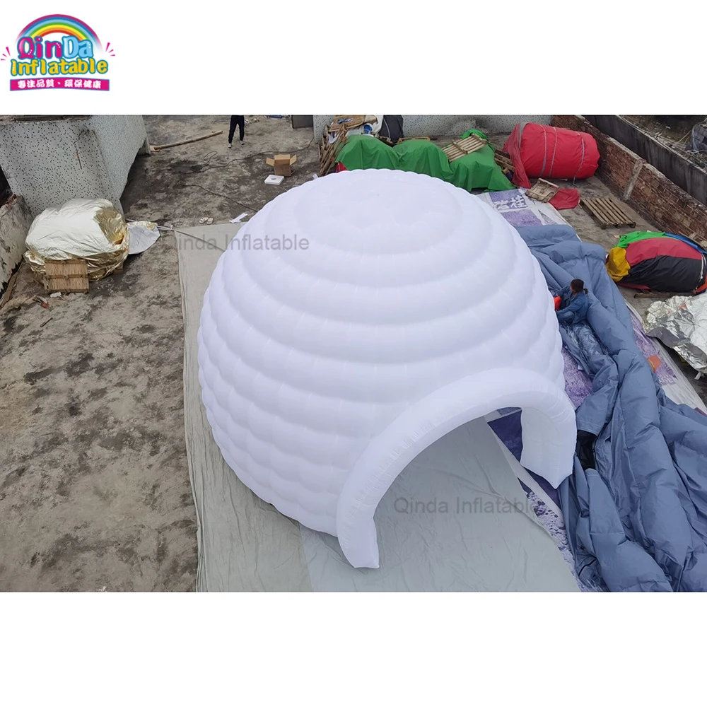 Party Event Wedding Giant Led Light Inflatable Dome Tent From China