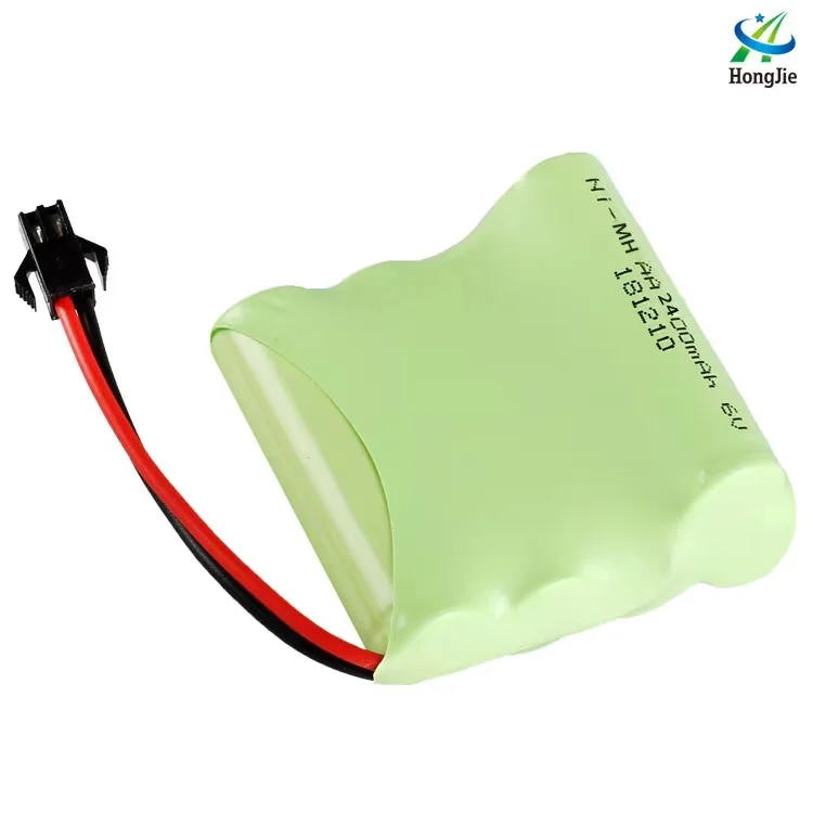 شراء المزيد سوف رخيصة مصنع دبوس 2400 mah قابلة للشحن نيمه 6.0 فولت بطارية التحكم عن بعد بطارية السيارة AA5 #   بقعة بطارية لعبة