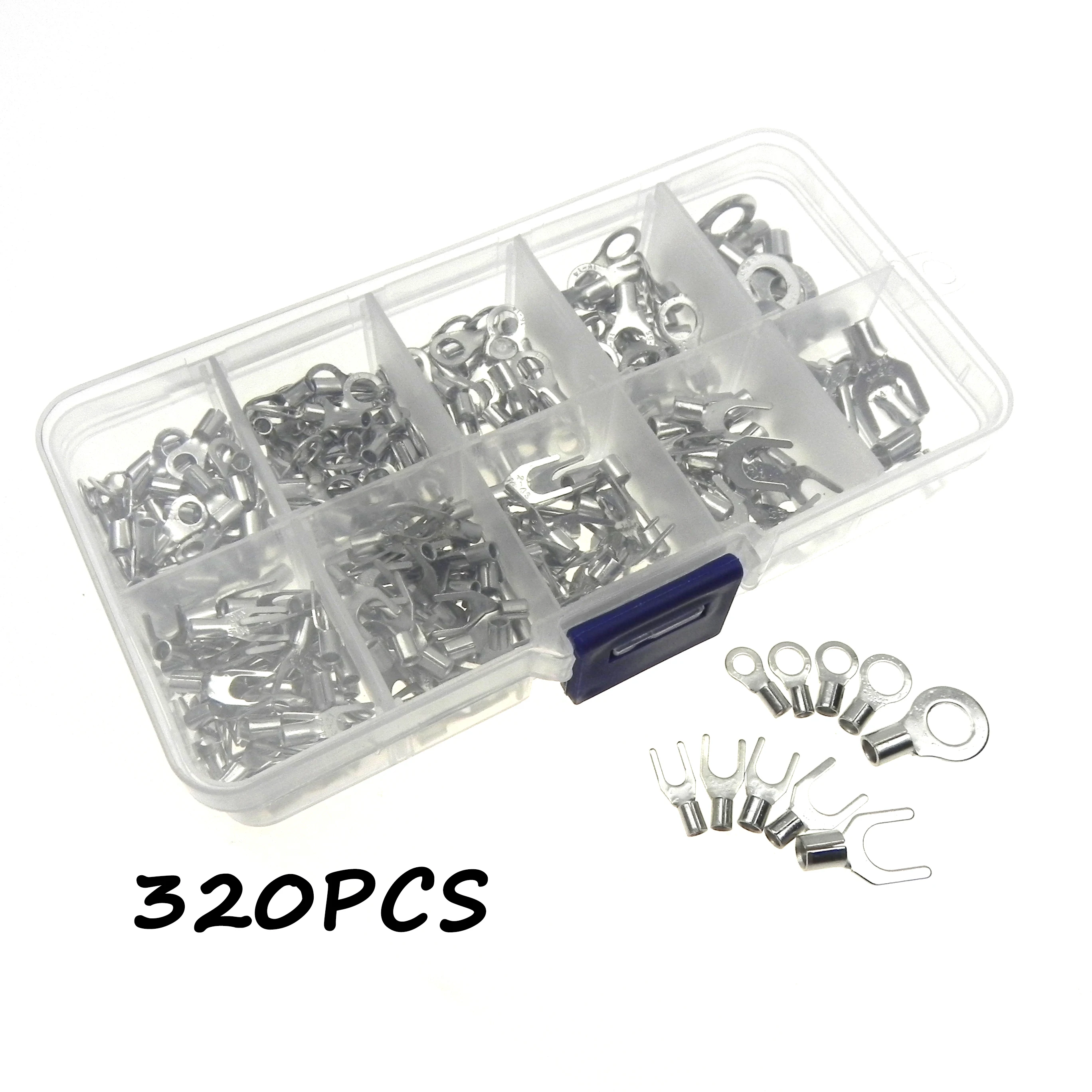 Crimping tool 320pcs Crimp terminal set non-insulated terminals crimping hand tool krimptang