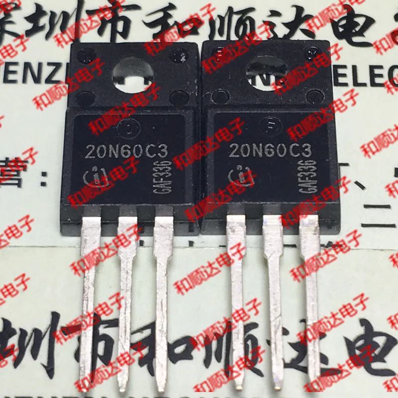 5PCS/Lot  SPA20N60C3 20N60C3 TO-220F 600V 20A