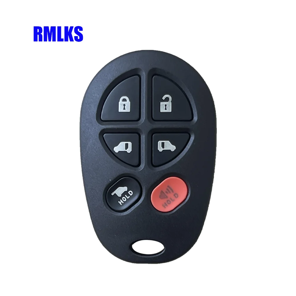 Remote Control Key Fob Shell Case Blank For TOYOTA Sequoia Highlander Sienna Tacoma Tundra 3/4/5/6 Buttons