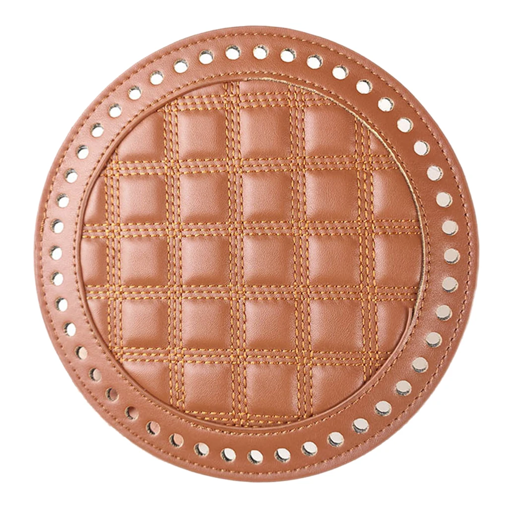 Round Design Crochet Bag Bottom Shaper Cushion Pad Insert Base for Purse Making Women Bag Diy Accessory