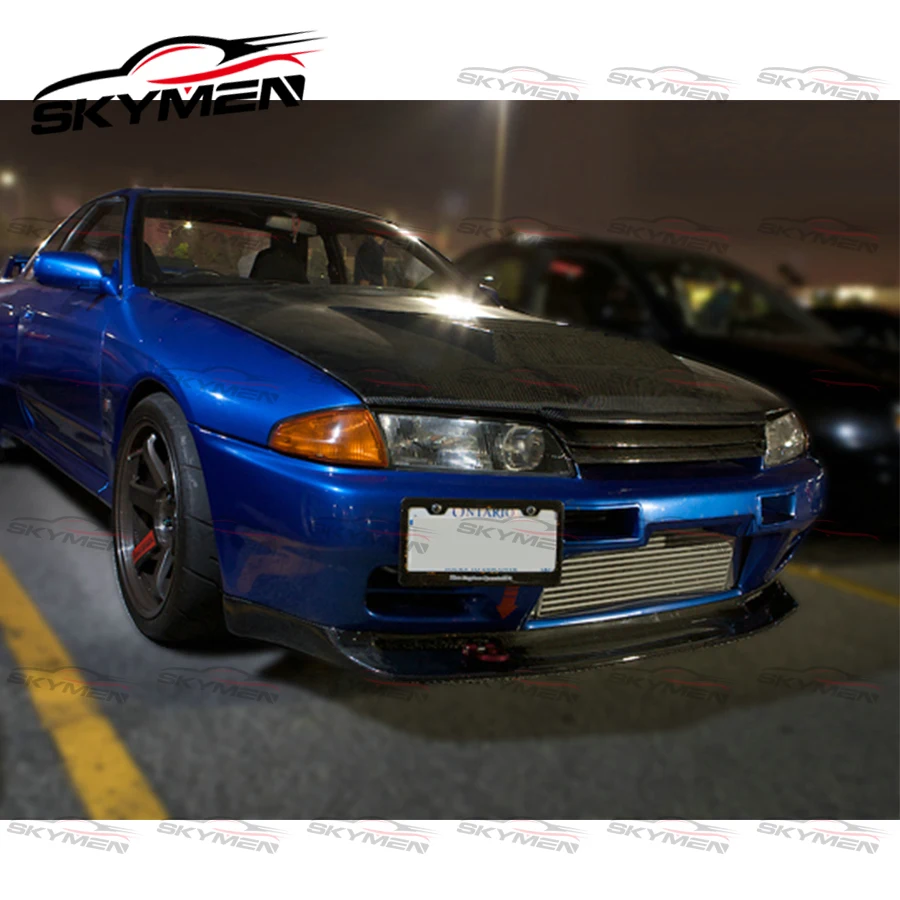 日産スカイラインR32 GTR用カーボンファイバーフロントグリル、OEM 日産スカイラインR32 GTR用カーボンファイバーフロントグリル、OEM