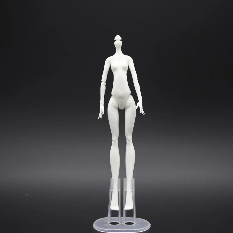 Doll Figure Body Multi-Joints Movable Doll Body Toy 23cm Doll Toy To Fit Many Heads White Green Brown Monstering High Doll Body