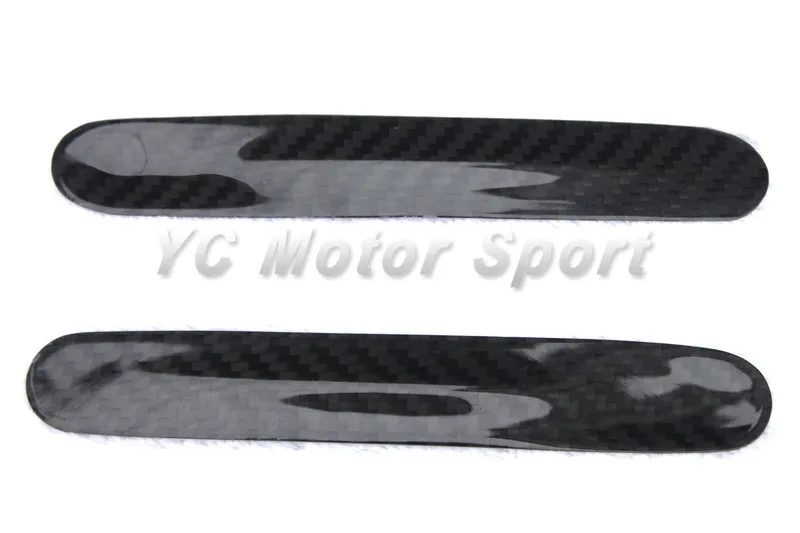 Car Accessories Dry Carbon Fiber Moulding Trim Fit For 2008-2014 R35 GTR CBA DBA Outer Door Handle Surround