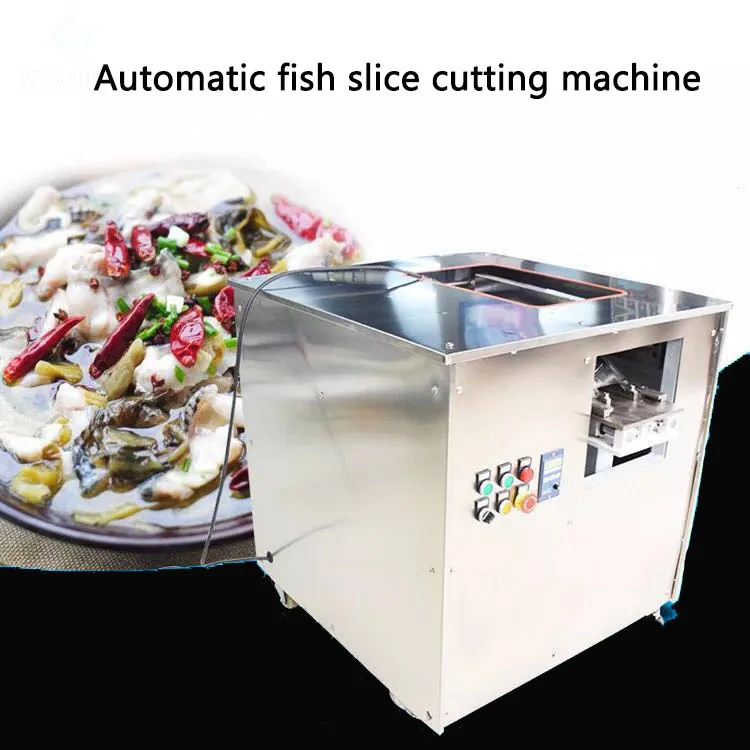 Slanted slicer electric fish slicer sauerkraut fish multi-function fish slicer automatic black sliced fish slicer