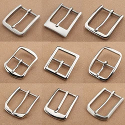 1pcs 304 Stainless Steel 35mm Belt Buckle End Heel bar Buckle Single Pin Heavy-duty For Leather Craft Strap Webbing Dog Collar