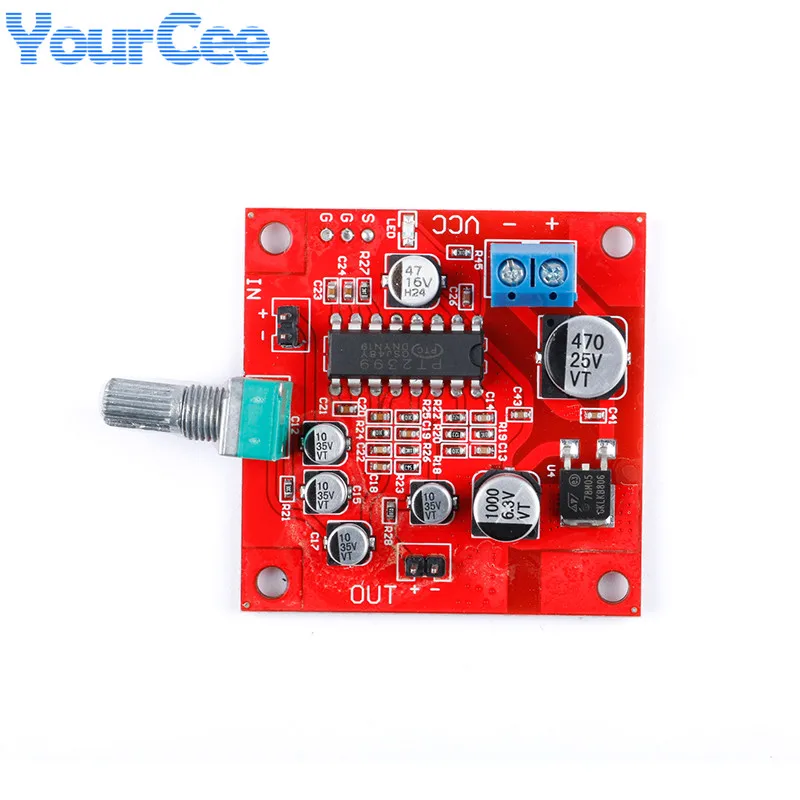 PT2399 Microphone Reverb Plate Reverberation Board No Preamplifier Function Module DC 6-15V