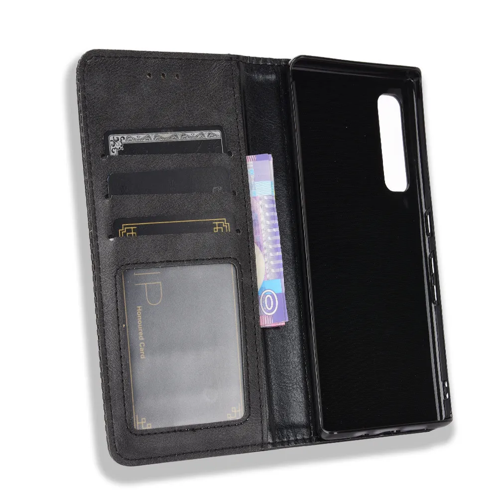 For Fujitsu Arrows NX9 Case Luxury Flip PU Leather Wallet Magnetic Adsorption Case For Fujitsu Arrows NX9 F-52A Phone Bags