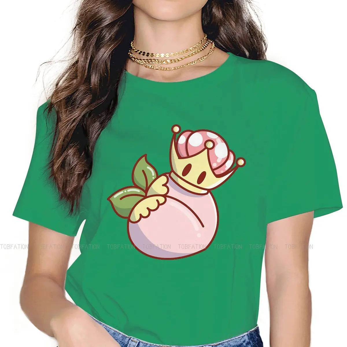 Classic Unique TShirt for Girl Princess Peach Comfortable Gift Clothes  T Shirt Stuff Hot Sale