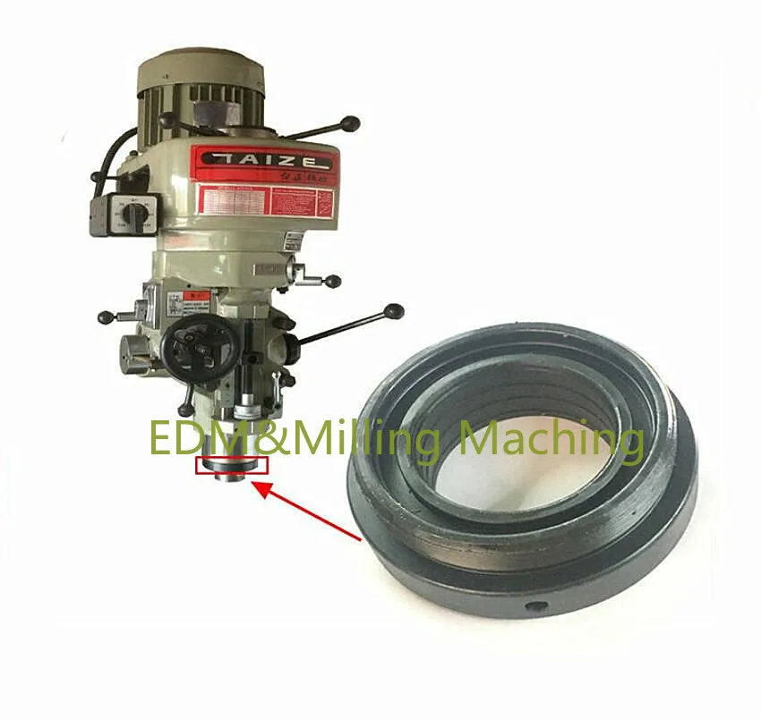 

CNC Milling Machine Part R8 Spindle Cover Lock Nut Front M1420 For BRIDGEPORT Mill Tool