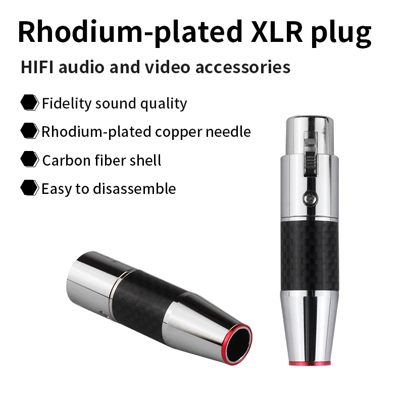 

2 pairs/4pcs XLR Male to XLR Female Converter Audio Plug Microphone Audio Cable Connector 3Pin XLR Adapter for Amplifier