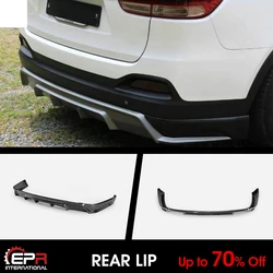 For 2015 onwards KIA Sorento UM ZE Style Carbon Glossy Rear lip Under Splitter Spoiler Exterior Accessories Kits