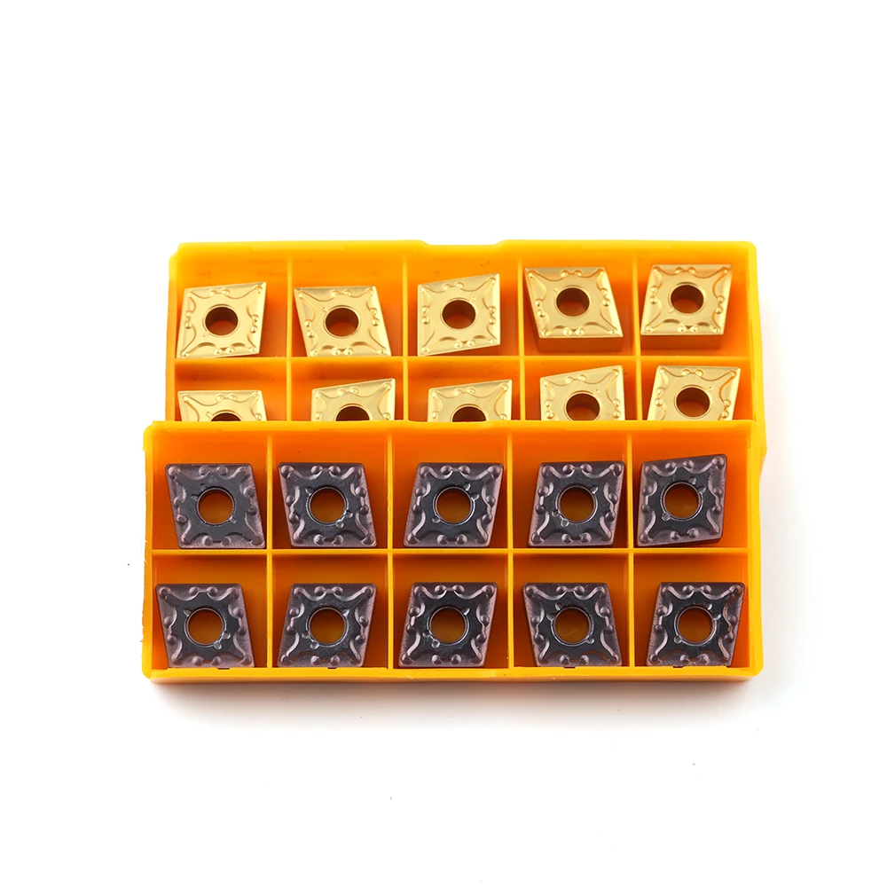 10pcs CNMG120404 MA UE6020 US735 VP15TF External Turning Tools Carbide inserts Cutting Tool CNC Tools Lathe cutter tools