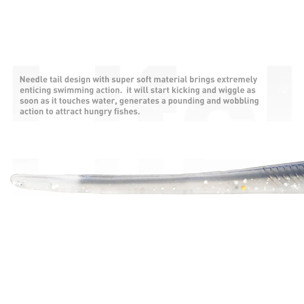 JOHNCOO Señuelo de silicona 125mm – Cebo suave para pesca - imagen 2