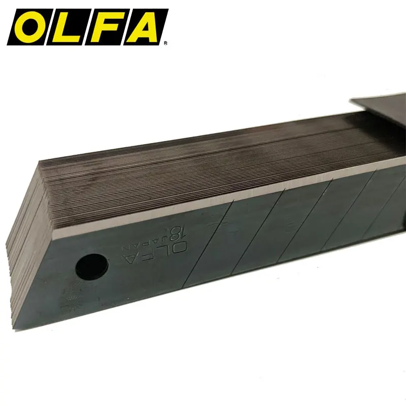 OLFA Blade Black Type 18mm  LBB-10 LBB-50 PL-1 L-1 L-2 L-3 OL FL CL ML SL-1 EXL XL-2 BN-L BN-AL NOL-1 NL-AL