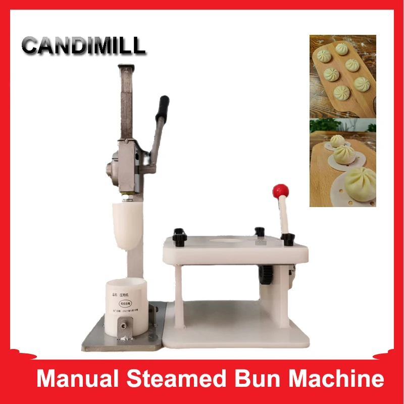 CANDIMILL Home Manual Steamed Stuffed Bun Maker Bun Forming Machine Baozi Momo Making Tool