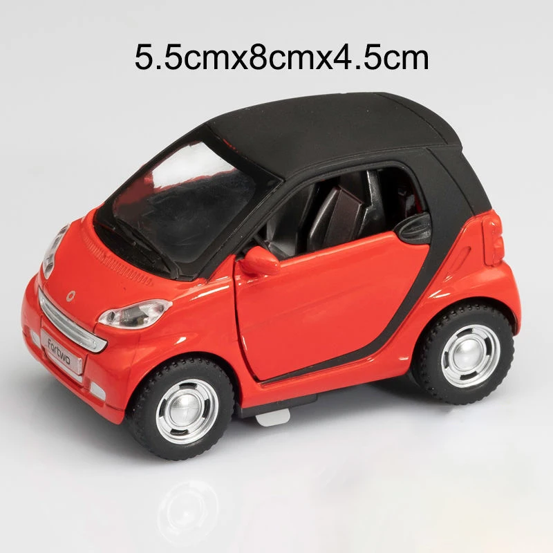 Smart Fortwo Toy Vehicles Diecast Model Cars-Toy For Children Metal Cars For Brithday Decoration