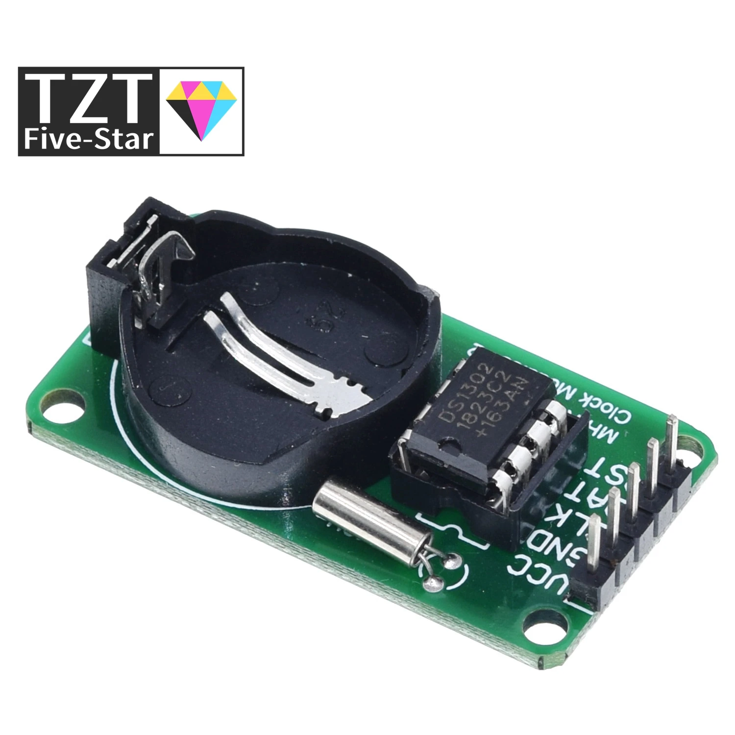 TZT 1/3/5 Stück Neu eingetroffen RTC DS1302 Echtzeituhrmodul für AVR ARM PIC SMD für Arduino – Detail 2