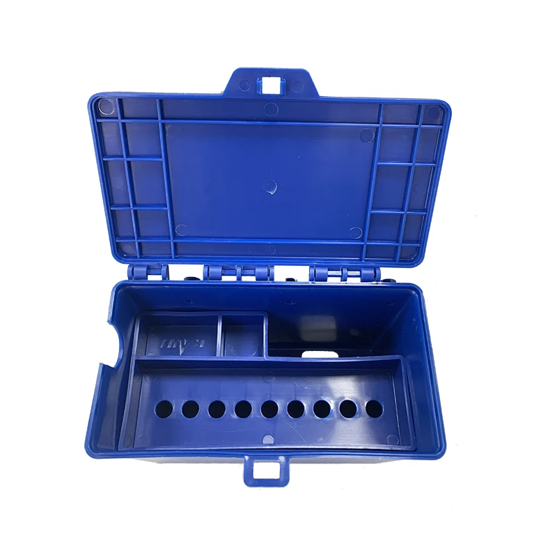 HYVST Tool Box for Airless Paint Sprayer Painting Machine Blue Black Color Multifunctional Storage Box