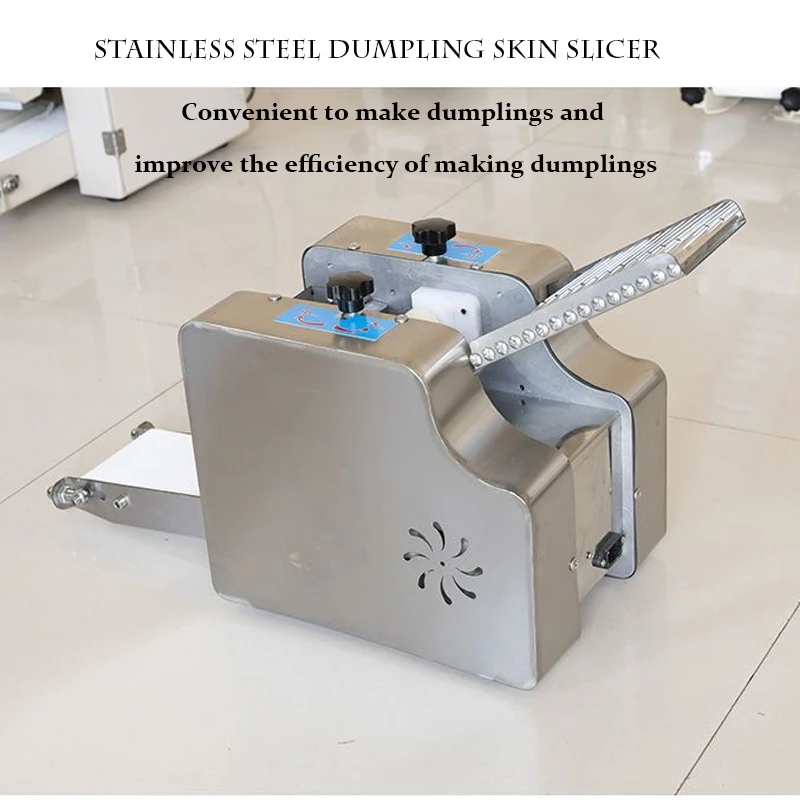 automatic Small electric dumpling wrapper machine slicer wonton rolling pressing manual home kitchen pastas maker commercial